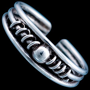 Silver ring, toe ring