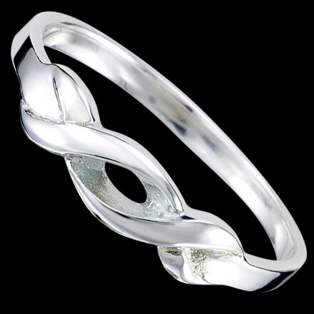 Silver ring, delicate 